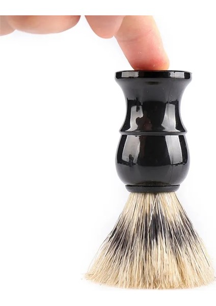 Mavi Stil Domuzu Kıl Erkek Tıraş Fırçası Berber Salonu Erkekler Yüz Sakal Temizleme Cihazı Tıraş Aracı Jilet Fırçası Erkekler Malzemeleri Berber (Yurt Dışından) fırsatları