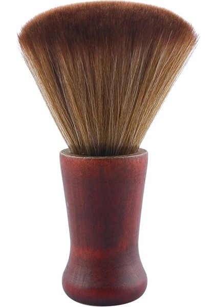 SFS-MB04-ZONG Stili Yumuşak Boyun Yüz Silgi Fırçaları Berber Saç Temizleme Ahşap Saplı Saç Fırçası Sakal Fırçası Salon Kesme Kuaförlük Şekillendirici Araçları (Yurt Dışından)