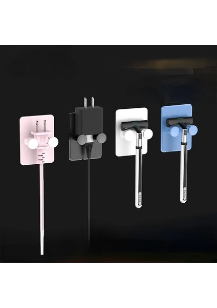 Pembe Tarzı Tıraş Makinesi Tutucu Deliksiz Depolama Rafı Tuvalet Jilet Raf Kanca Askı Standı Banyo Tuvalet Fiş Organizatör Aksesuarları (Yurt Dışından) modelleri
