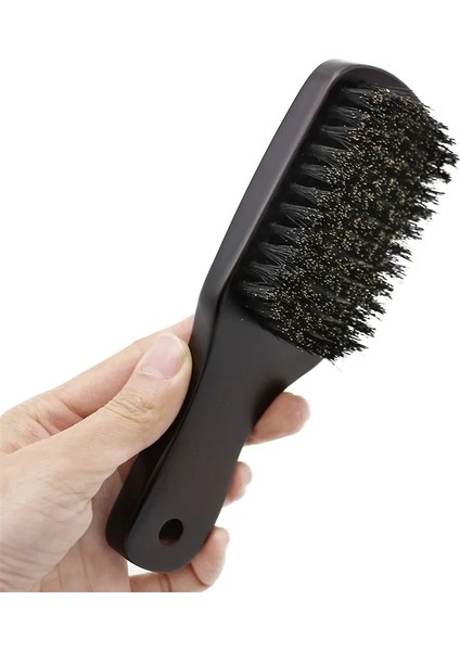 No.5 Tarzı Masif Ahşap Domuzu Kıl Sakal Tıraş Fırçası Sakal Masaj Saç Fırçası Kavisli Ahşap Erkek Bıyık Fırçaları Salon Berber Sakal Fırçası (Yurt Dışından) fiyatları