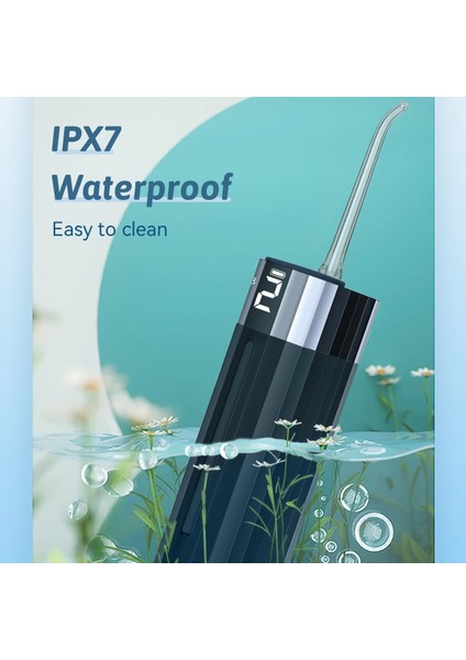 Mavi Stil Oral Irrigator Şarj Edilebilir Diş Duşu Taşınabilir Diş Su Jeti Su Deposu Diş Temizleyici Kız Erkek Aile Noel Hediyesi (Yurt Dışından) indirimleri