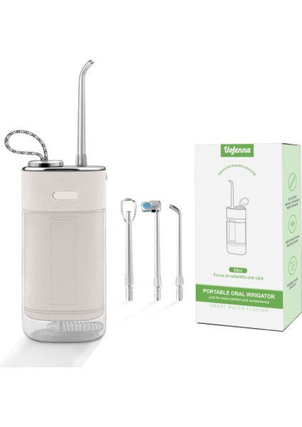 Beyaz Stil Oral Irrigator Diş USB Şarj Edilebilir Diş Duşu Taşınabilir Diş Su Irrigator Su Geçirmez Diş Temizleyici Diş Beyazlatma (Yurt Dışından) fiyatları