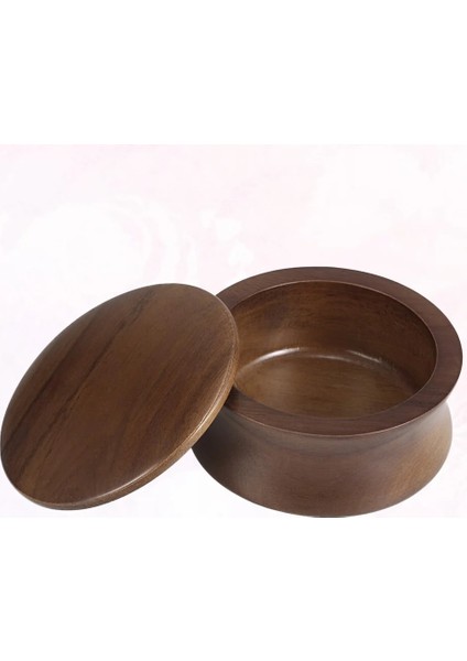 Kahverengi Tarzı Tıraş Kasesi Sabun Erkekler Bulaşık Vintage Tıraş Bowlswood Erkek Badgercup Konteyner Aksesuarları Seti Ahşap Büyük Krem Köpük Kupa Seti (Yurt Dışından) fırsatları