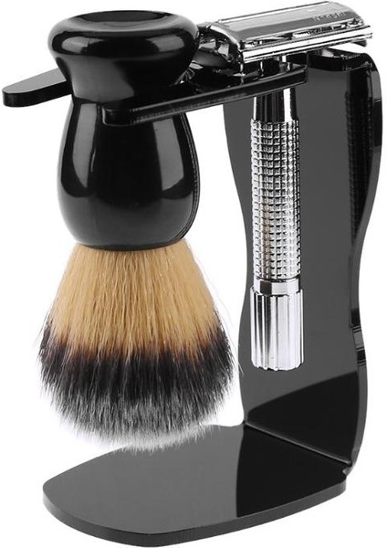 Kırmızı Stil 3 In 1 Erkek Tıraş Sabunu Kase + Tıraş Fırçası + Tıraş Standı Kıl Saç Tıraş Fırçası Erkekler Sakal Temizleme Aracı Dropship (Yurt Dışından)