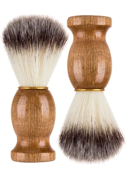 1 Pc Porsuk Saç Erkek Tıraş Fırçası Salon Erkekler Yüz Sakal Temizleme Tıraş Aracı Jilet Fırçası Ahşap Saplı (Yurt Dışından)