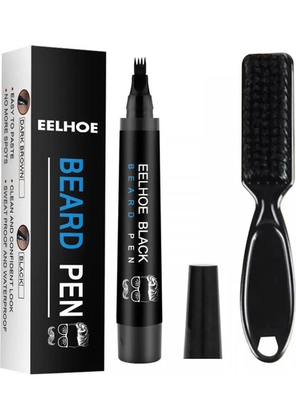 No.5 Tarzı Bıyık Dolum Kalem Su Geçirmez Erkekler Sakal Bıyık Bakım Boyası Saç Kalemi Sakal Arttırıcı Sakal Güzellik Sakal Dolgu Kalemi (Yurt Dışından)