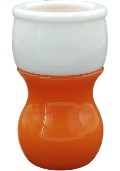 Turuncu Tarzı Dscosmetic Turp Beyaz Tıraş Fırçası Sapı Diy Tıraş Fırçası Için (Yurt Dışından)