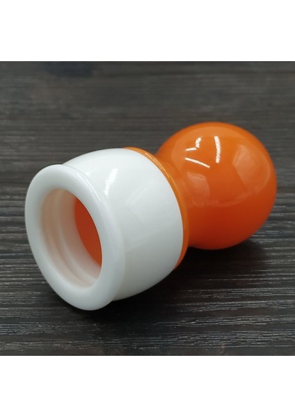 Turuncu Tarzı Dscosmetic Turp Beyaz Tıraş Fırçası Sapı Diy Tıraş Fırçası Için (Yurt Dışından) modelleri