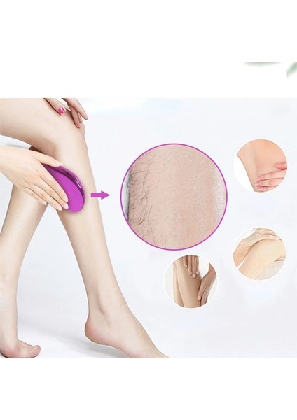 Siyah Stil Fiziksel Kristal Epilasyon Ağrısız Güvenli Epilatör Kolay Temizlik Yeniden Kullanılabilir Vücut Epilasyon Aracı Cam Epilasyon Güzellik Aracı (Yurt Dışından) fırsatları