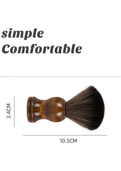 Yumuşak Naylon Tıraş Fırçası Taşınabilir Yumuşak Fırça Süpürme Salon Temizleme Köpüğü Fırçası Ahşap Saplı Sakal Fırçası (Yurt Dışından) modelleri