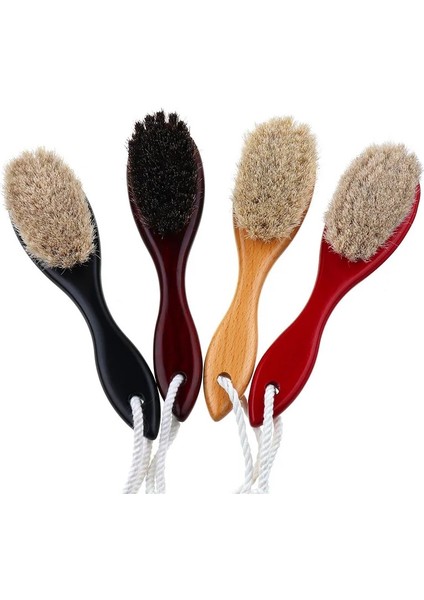 Mavi Stil Doğal Yumuşak Keçi Kıl Saç Süpürme Fırçası Sakal Tarağı Oval Ahşap Saplı Berber Toz Fırçası Kırık Saçlar Için Temizleme Aracı (Yurt Dışından) fiyatları