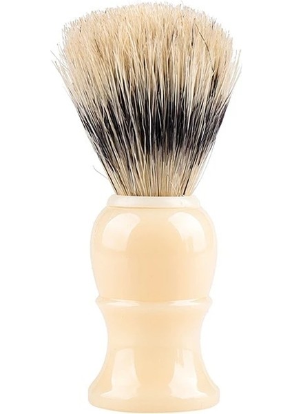 Beyaz Stil Domuzu Kıl Erkek Tıraş Fırçası Berber Salonu Erkekler Yüz Sakal Temizleme Cihazı Tıraş Aracı Jilet Fırçası Erkekler Malzemeleri Berber (Yurt Dışından)