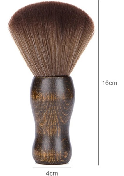 Yumuşak Makyaj Fırça Boyun Saç Temizleme Fırçası Ahşap Saç Bakım Tıraş Süpürme Fırçası Aracı Berber Aksesuarları Salon Saç Aracı (Yurt Dışından) fiyatları