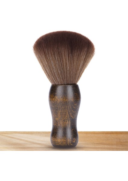 Yumuşak Makyaj Fırça Boyun Saç Temizleme Fırçası Ahşap Saç Bakım Tıraş Süpürme Fırçası Aracı Berber Aksesuarları Salon Saç Aracı (Yurt Dışından) fırsatları