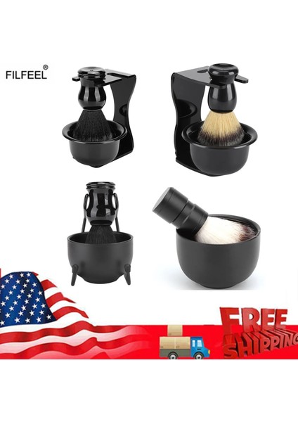 Bir Stil Erkekler Sakal Tıraş Tutucu Kase Fırça Seti Erkek Sakal Sabun Kase Tıraş Standı Yüz Temizleyici Yüz Saç Stili Aracı (Yurt Dışından) fiyatları