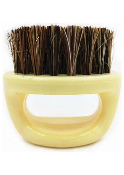 Beyaz Stil Erkekler Sakal Tıraş Fırçası Yaban Domuzu Kürk Yumuşak Berber Salonu Yüz Temizleme Tıraş Araçları Jilet Saplı Fırça Şekillendirici Aksesuar (Yurt Dışından)