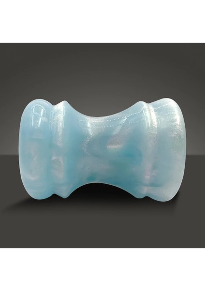 20MM Tarzı Boti Blue Quicksand Islak Tıraş Kolu Porsuk Düğümlü ve Jiletli El Yapımı Tıraş Seti Erkek Sakal Berber Dükkanı (Yurt Dışından)