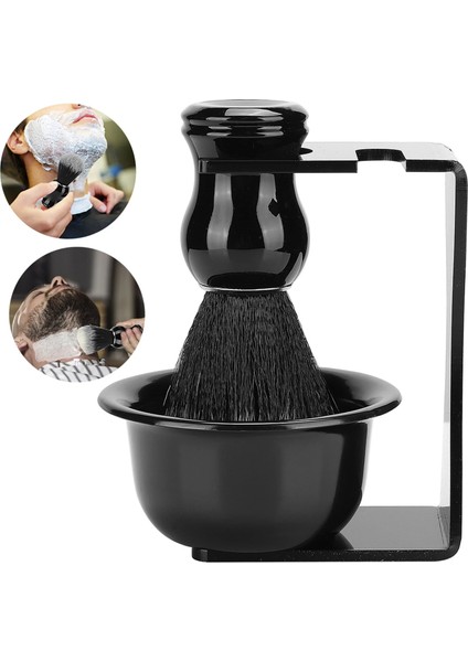 Bir Stil Erkekler Sakal Tıraş Tutucu Kase Fırça Seti Erkek Sakal Sabun Kase Tıraş Standı Yüz Temizleyici Yüz Saç Stili Aracı (Yurt Dışından) modelleri