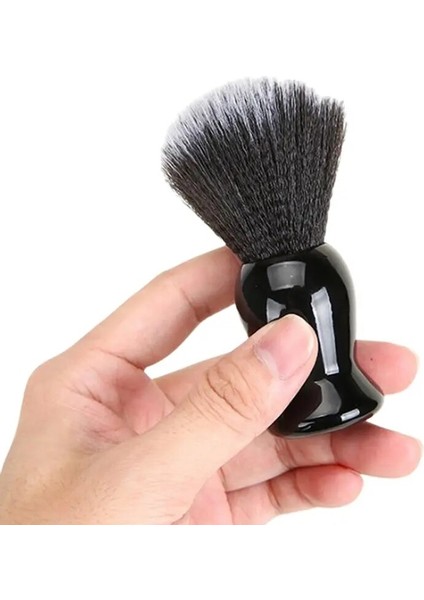 Kırmızı Stil 1 Adet Porsuk Saç Erkek Tıraş Fırçası Salon Erkekler Yüz Sakal Temizleme Tıraş Aracı Tıraş Bıçağı Ahşap Plastik Saplı (Yurt Dışından)