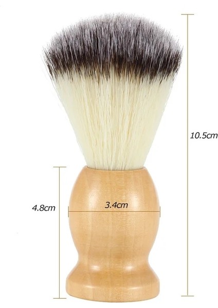 Ahşap Tarzı Erkekler Tıraş Sakal Fırçası Porsuk Saç Tıraş Ahşap Saplı Yüz Temizleme Cihazı Yüksek Pro Salon Aracı Güvenlik Jilet Fırçası (Yurt Dışından) indirimleri