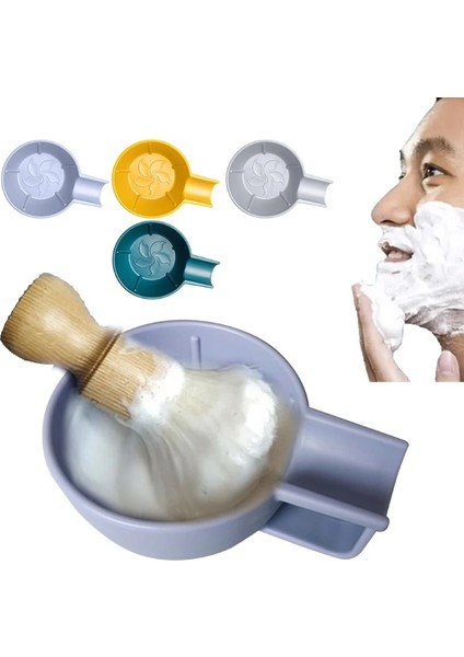 Mavi Stil Dayanıklı Kırılmaz Plastik Tıraş Kupa Sabun Kase Ergonomik Saplı Berber Salonu Berber Tıraş Kremi Kase Kişisel Kullanım (Yurt Dışından) modelleri