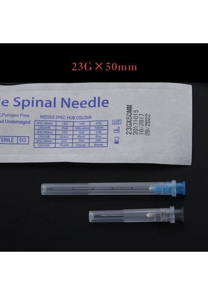 Siyah Stil Tek Kullanımlık Iğne 18G 21G 22G 23G 25G 27G 30G Düz Uçlu Çentikli Endo Uçlu Iğne Şırınga Iğneleri, Ack * 10 Paket (Yurt Dışından)