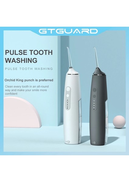 Beyaz Stil Gtguand Oral Irrigator Çift Modelleri Diş FLOSSERS195ML Su Deposu Ipx7 Taşınabilir Oral Irrigator 4 Jet Su Geçirmez (Yurt Dışından) fiyatları