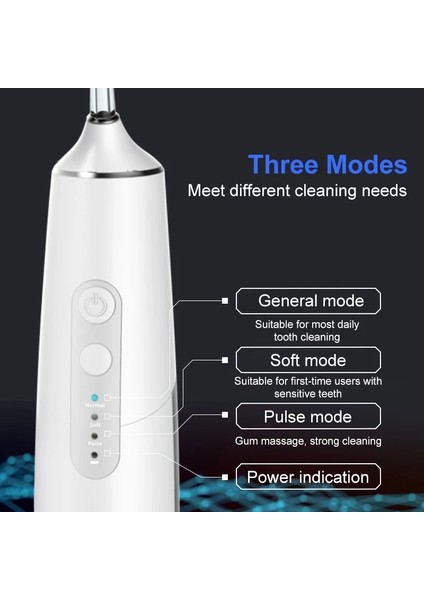 Beyaz Stil Gtguand Oral Irrigator Çift Modelleri Diş FLOSSERS195ML Su Deposu Ipx7 Taşınabilir Oral Irrigator 4 Jet Su Geçirmez (Yurt Dışından) fırsatları