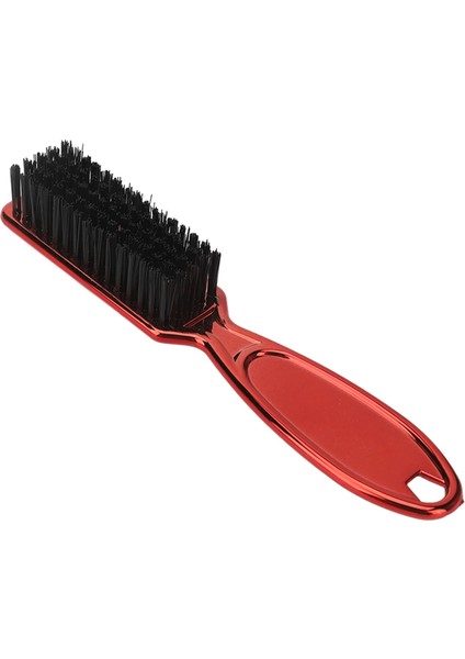 Kırmızı Stil Erkekler Sakal Şekillendirici Tarak Sakal Bakım Fırçası Saç Kesimi Şekillendirici Tarak Kolu Çok Fonksiyonlu Fırça Sakal Saç Süpürme Fırçası (Yurt Dışından)