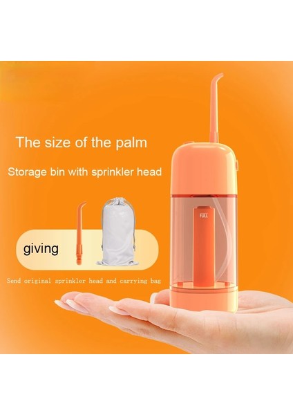 Taşınabilir Oral Irrigator Jet Interdental Fırça Diş Spa Manuel Su Diş Pensesinde Ev Diş Temizleyici G3 (Yurt Dışından)
