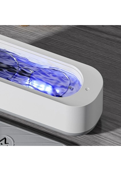 Beyaz Stil Lens Temizleme Makinesi Ev Mini Diş Fırçası Takı Yağı Leke Titreşim Temizleyici (Yurt Dışından) modelleri