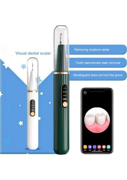 Yeşil Stil Insmart Wıfı Görünür Elektrikli Ultrasoaler Diş Taşı Sökücü Temizleyici Diş Lekeleri Tartar Beyazlatmak Diş Aracı (Yurt Dışından) fırsatları