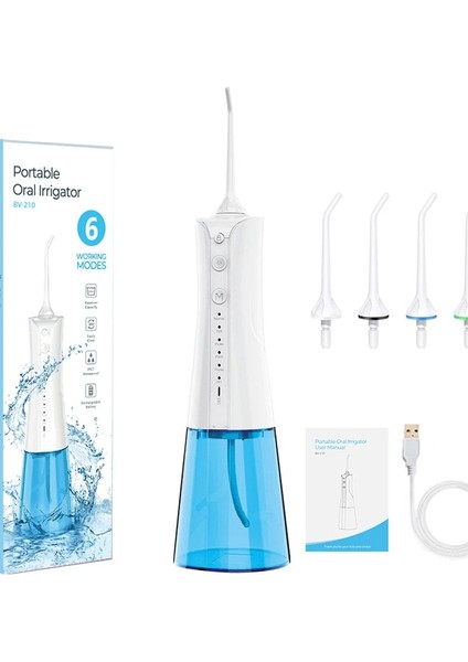 Beyaz Stil Elektrikli Diş Sifonu, Ev Temizliği, Diş Bakımı, Diş Temizleyicileri, Taşınabilir Diş Ipi, Ağız Duşu, Diş Ipi (Yurt Dışından)