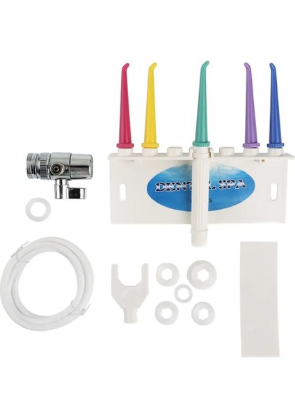 1 Takım Tarzı Diş Spa Musluk Oral Irrigator Su Jeti Diş Fırçası Ipi Diş Pensesinde Hijyen Diş Enstrüman Su Toplama Diş Temizleyici (Yurt Dışından)