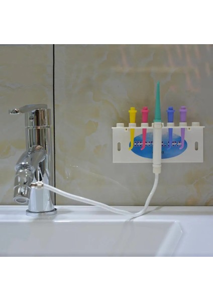1 Takım Tarzı Diş Spa Musluk Oral Irrigator Su Jeti Diş Fırçası Ipi Diş Pensesinde Hijyen Diş Enstrüman Su Toplama Diş Temizleyici (Yurt Dışından)