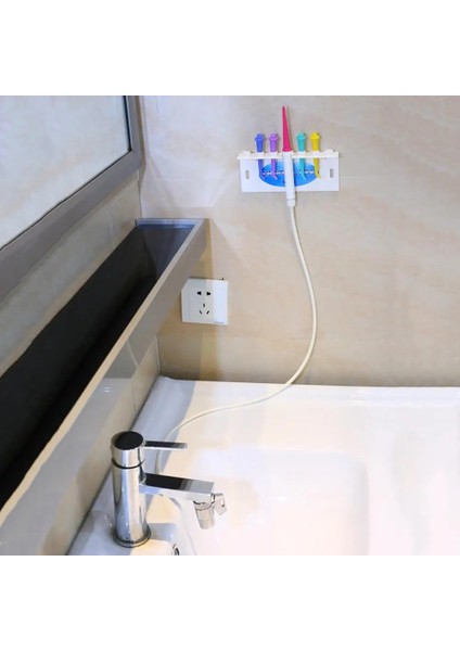 1 Takım Tarzı Diş Spa Musluk Oral Irrigator Su Jeti Diş Fırçası Ipi Diş Pensesinde Hijyen Diş Enstrüman Su Toplama Diş Temizleyici (Yurt Dışından)