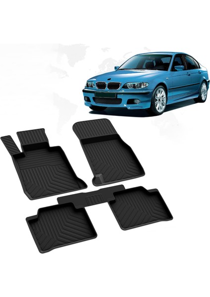 Bmw 3 Serisi E46 4d Havuzlu Paspas 1998-2005 A+Kalite