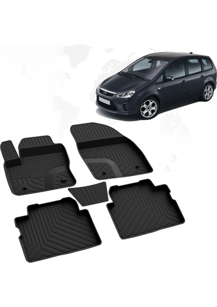 Ford C-Max 4d Havuzlu Paspas 2003-2010 A+Kalite
