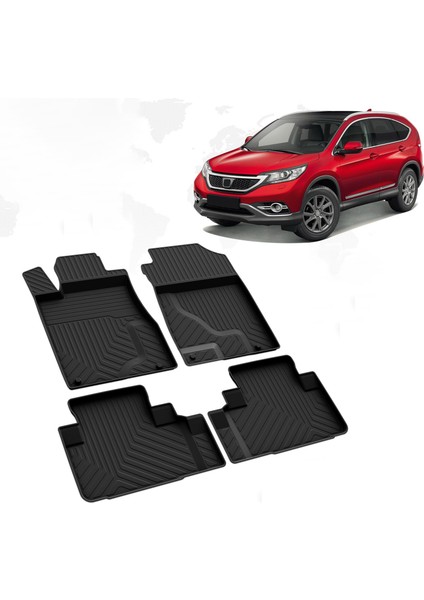 Honda Cr-V 4d Havuzlu Paspas 2012-2018 A+Kalite