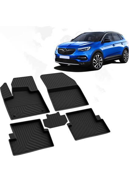 Opel Grandland x 4d Havuzlu Paspas 2017 ve Üzeri