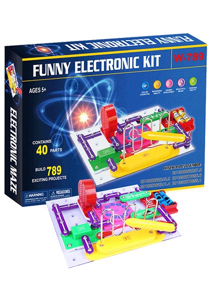 Funny Electronic Kit Eğlenceli ve Öğretici Elektronik Deney Seti 100+ Deney 5+ Yaş