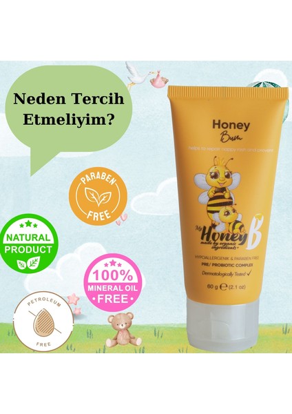 Honey Bum 60 G Pişik Kremi fırsatları