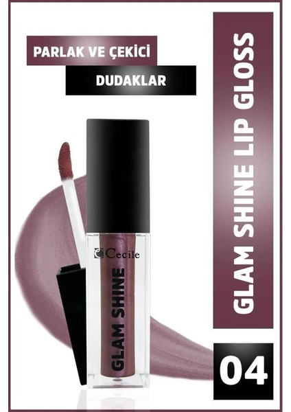 Glam Shine Dudak Parlatıcısı 04