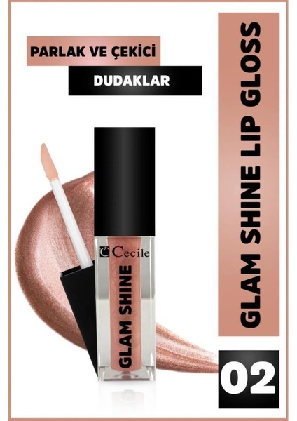 Glam Shine Dudak Parlatıcısı 02