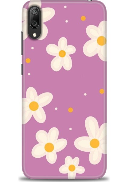 Huawei Y7 Prime 2019 Uyumlu Kılıf Hd Kalite Desenli Baskılı Kılıf - W (37)