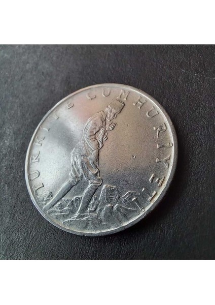 1976 Akmonital Ters/düz Tc Darphane Kayıtlı Hata Ççt+ Eski Madeni Para
