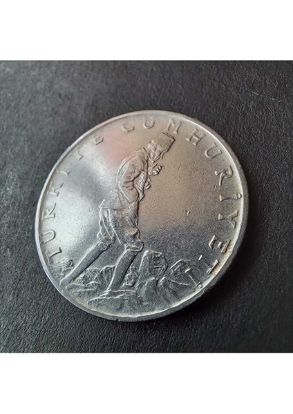 1976 Akmonital Ters/düz Tc Darphane Kayıtlı Hata Ççt+ Eski Madeni Para