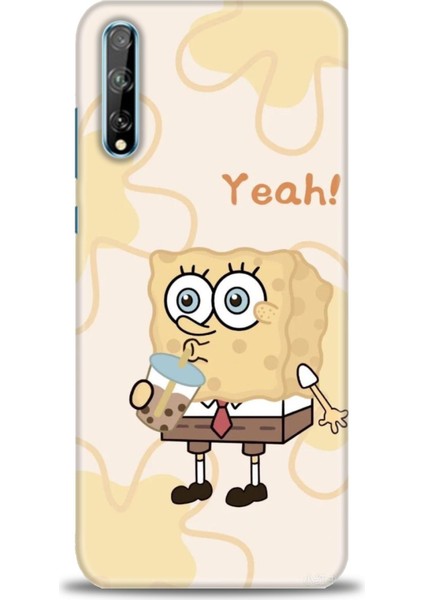 Huawei P Smart S Uyumlu Kılıf Hd Kalite Desenli Baskılı Kılıf - N (95)