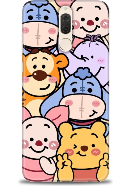 Huawei Mate 10 Lite Uyumlu Kılıf Hd Kalite Desenli Baskılı Kılıf - N (121)