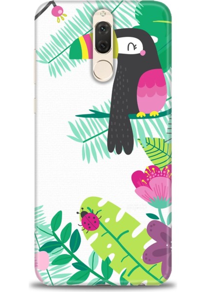 Huawei Mate 10 Lite Uyumlu Kılıf Hd Kalite Desenli Baskılı Kılıf - N (105)